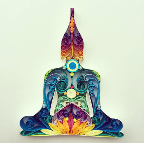 enkblogs:bestof-etsy:Whimsical Quilled Paper Designs by Sena RunaIstanbul-based artist Sena Runa cre