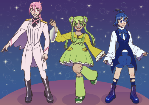 Love Trio In Lolita Outfits