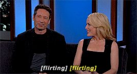 davidduchovny:david duchovny and gillian anderson + the x-files revival press
