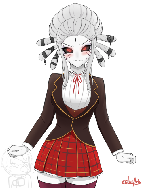 #181 - RWBY Art Challenge - School Uniform.… Well, I did promise I’d draw her.Yeah.
