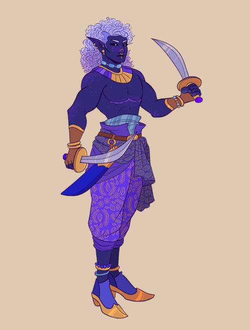 newest dnd character!! say hello to Qinkain