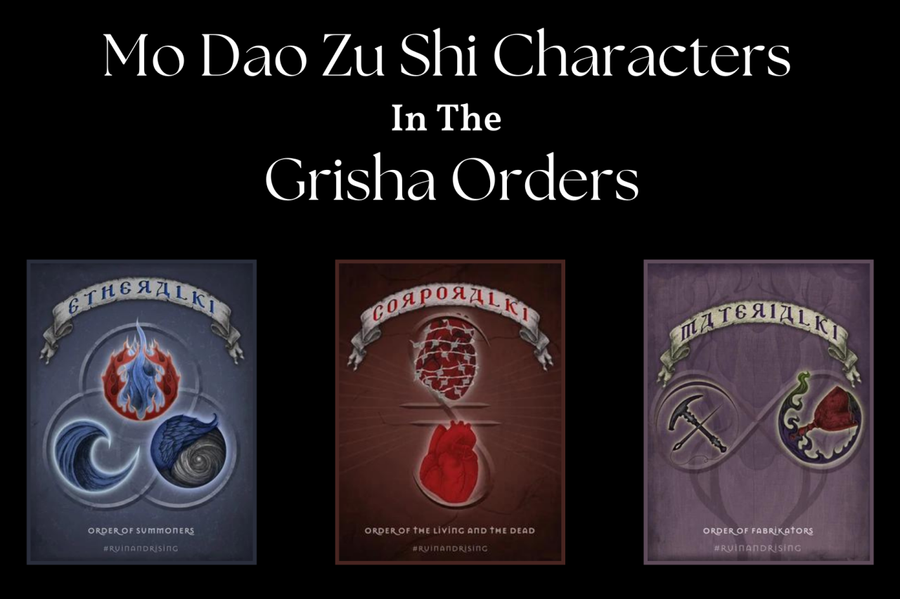 Grisha Order Guide