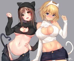 futureisfailed: (魔太郎■c93新刊委託中さんのツイート: “黒猫ちゃんと白猫ちゃん🐱 https://t.co/FhyfGMAz2v”から) 