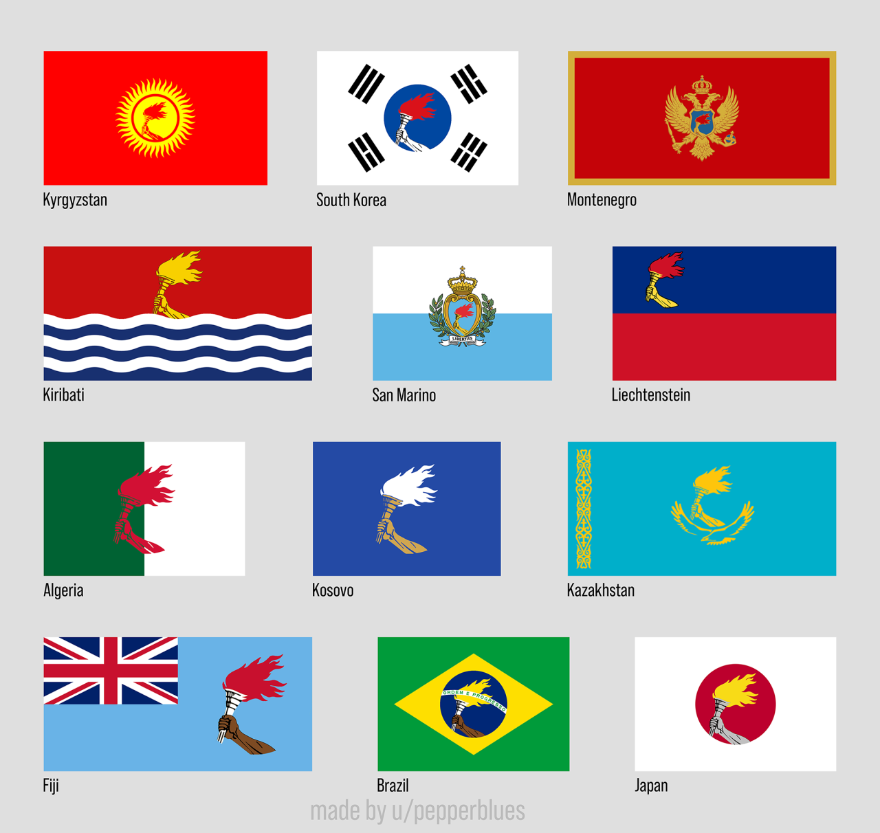 The best of /r/vexillology — I'm a big fan of the Zaire flag so I