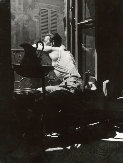 Pietro Donzelli, Domenica A Loreo, Interno, 1954