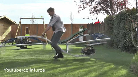 friendshipismax:  heroinferno:  thebuttkingpost:  theverge:  Man builds working homemade hoverbike, doesn’t die  We’re getting closer and closer to looper.  YOOOO!!  That’s pretty Radical! Dangerous.  But Radical! 