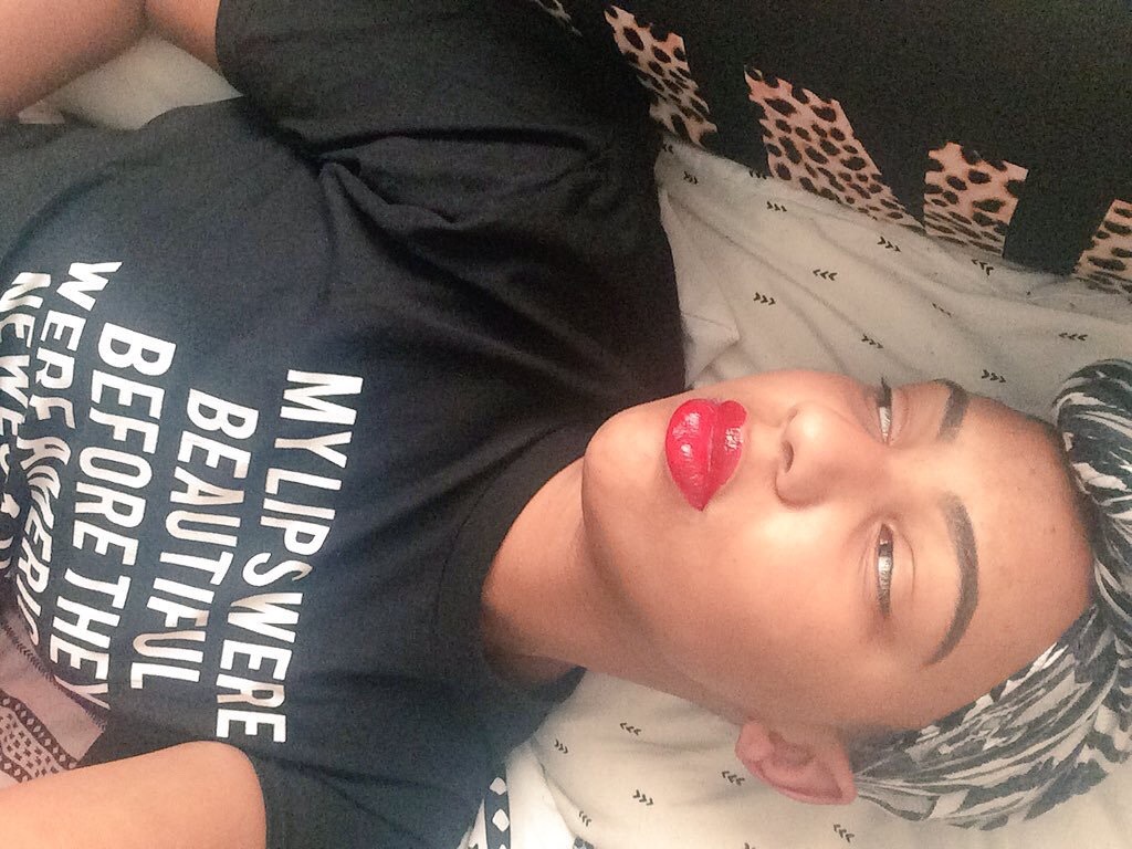 thatsmiletho33:  sapphiredoves:  My Lips Were Beautiful Before They Were America’s