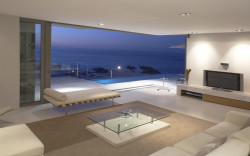 creativehouses:  A room with a view to the sea.