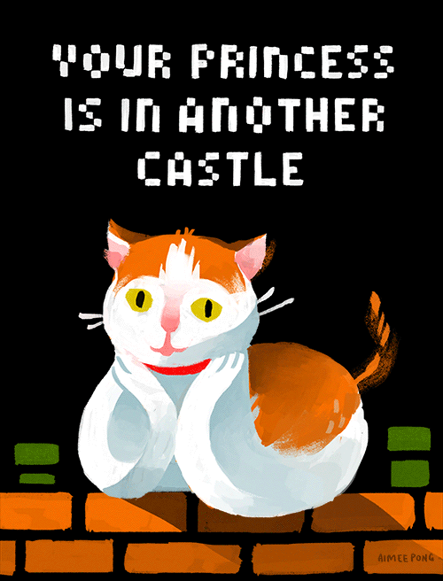 aipng:  Art trade with Dylan… in which I didn’t ask him what he wanted and just drew his cat Bowser. Sorry, not sorry. 