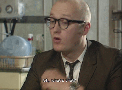 it's all bumholes and eyelids innit