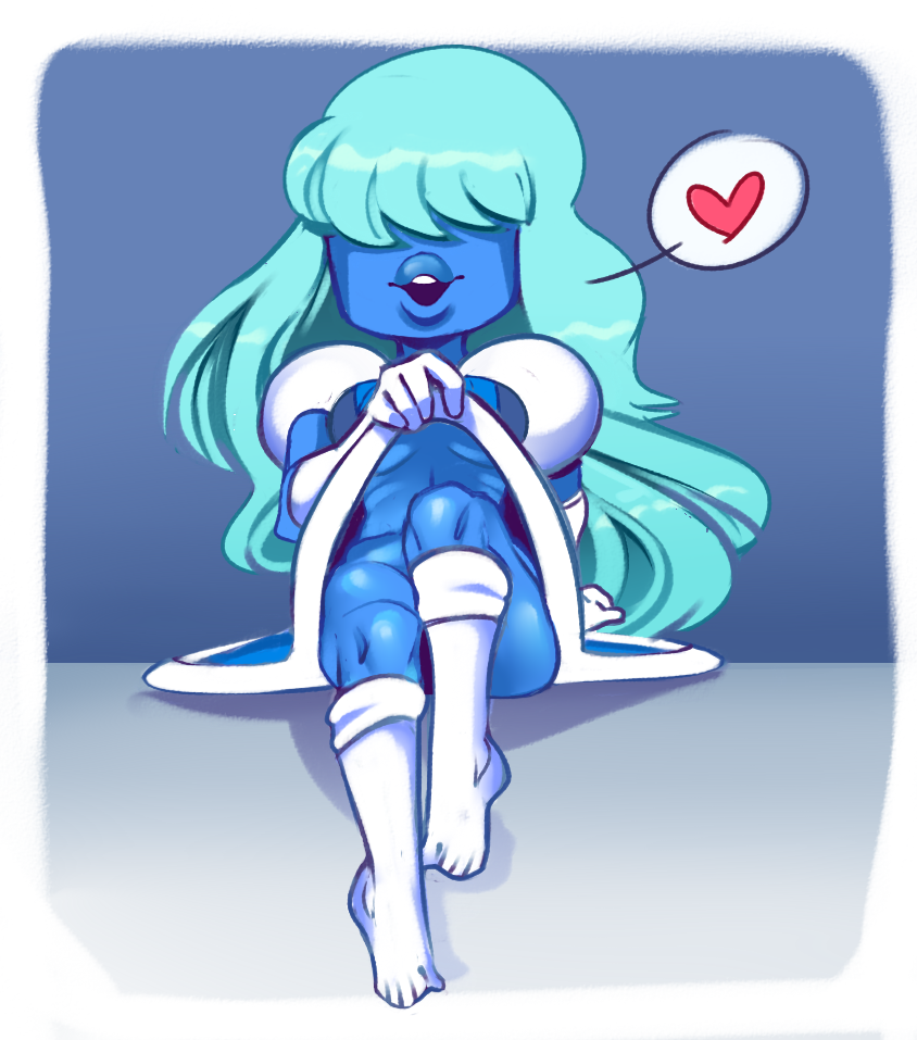 slewdbtumblng: squidapple: Sapphire scrap But dude!  ;9