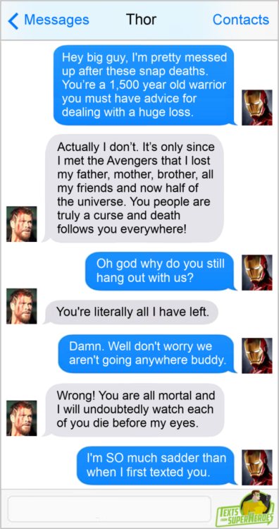 textsfromsuperheroes: Texts From SuperheroesFacebook | Twitter | Patreon