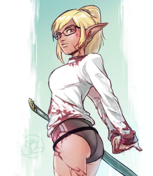 killer elf gym student 