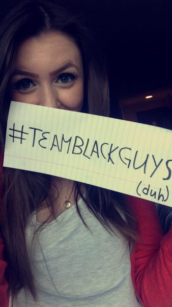 tabithacumsblog: amandapanda1love: Love this , spread the word , #TeamBlackGuys ♠♠&spa