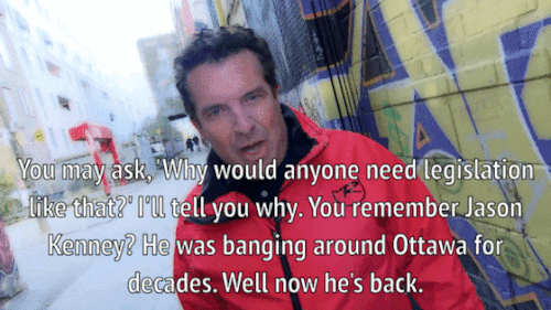 allthecanadianpolitics:cornergandtherub:“Pick on someone your own size”Rick’s Rant - Jason KenneyAls