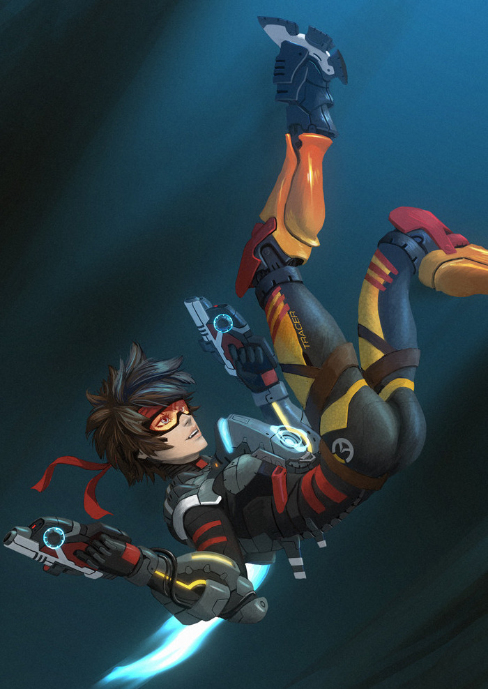 ArtStation - Tracer, Remy PAUL  Overwatch tracer, Overwatch fan