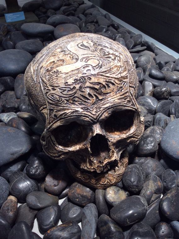 crisolyn-uendelig:  This skull honors the bitter hard life of Russian Sea captains.