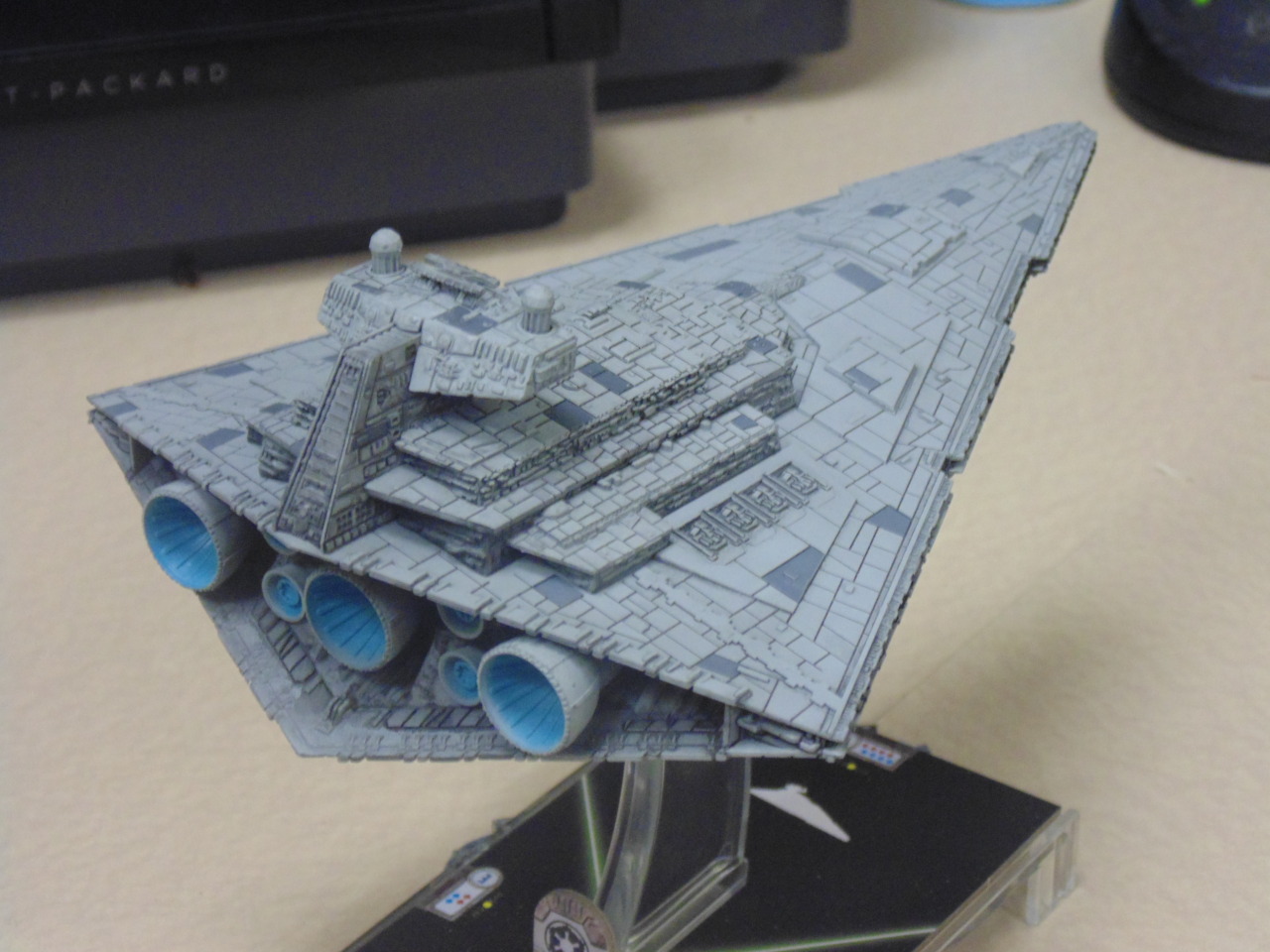 mystarwarsimperialarmadablog:    Imperial Class Star Destroyer My thoughts on the