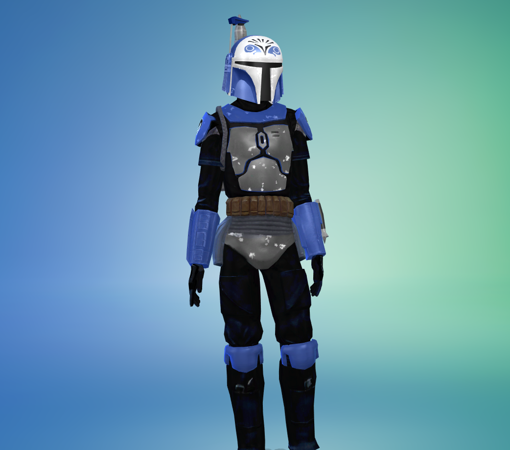 Shitty Star Wars Cc Bo Katan Kryze Armor Sims 4 Cc