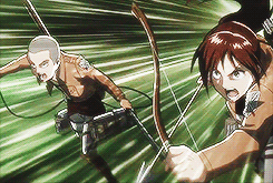 thuglevi:  SnK OVA &amp; Sasha + badassery 