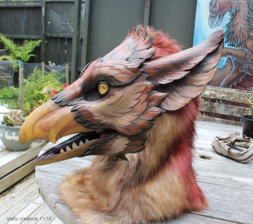 Sex staticcreature:Bird mask I just finished. pictures