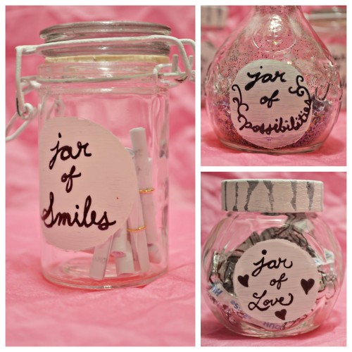 DIY Whimsical Jar Gift Idea from PS: Heart here. I love gifts like this and have posted that my top 