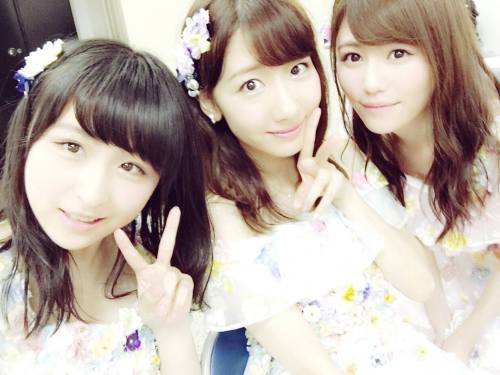 namiyorirobinha: 川本紗矢 on Google+20160714Kawamoto Saya柏木由紀　込山榛香Kashiwagi Yuki &amp; Komiyama Haru