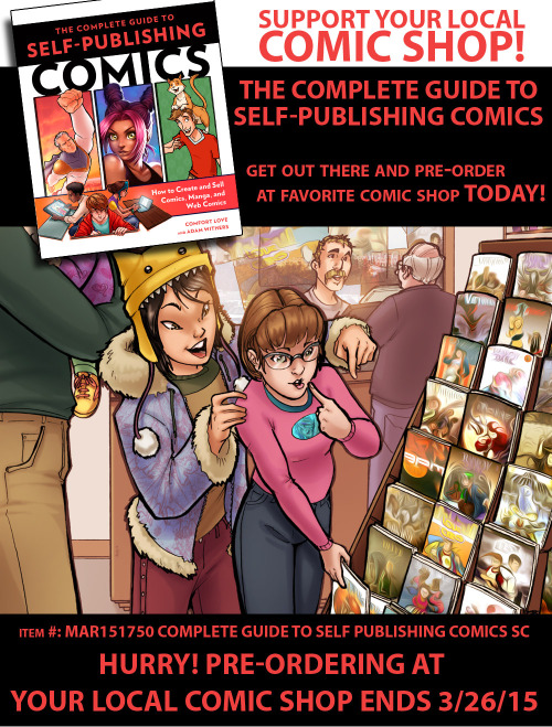 comfortandadam:Seriously guys, if you want to pick up this awesome book about making comics - the be