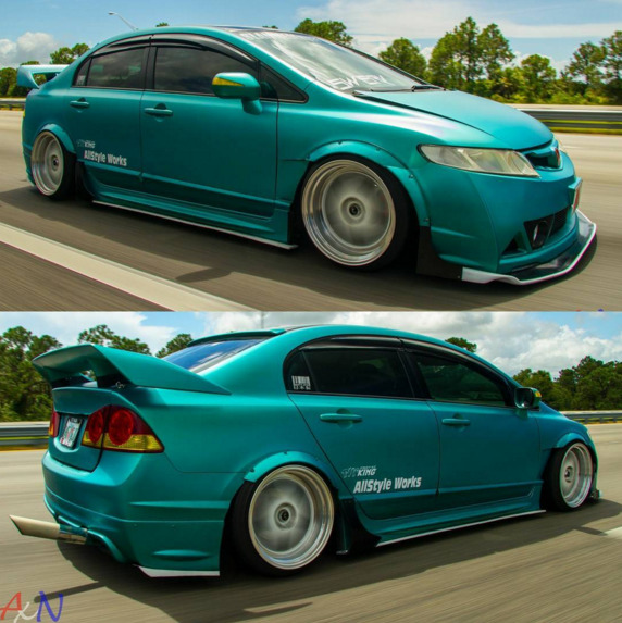 radracerblog: Honda Civic Sedan fa5 @jamus_fa5jose   First FA5 I didn&rsquo;t