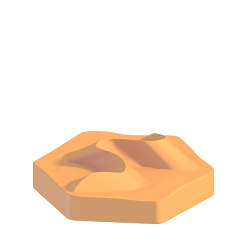 Something simple for day 26, some squiggly desert dunes!