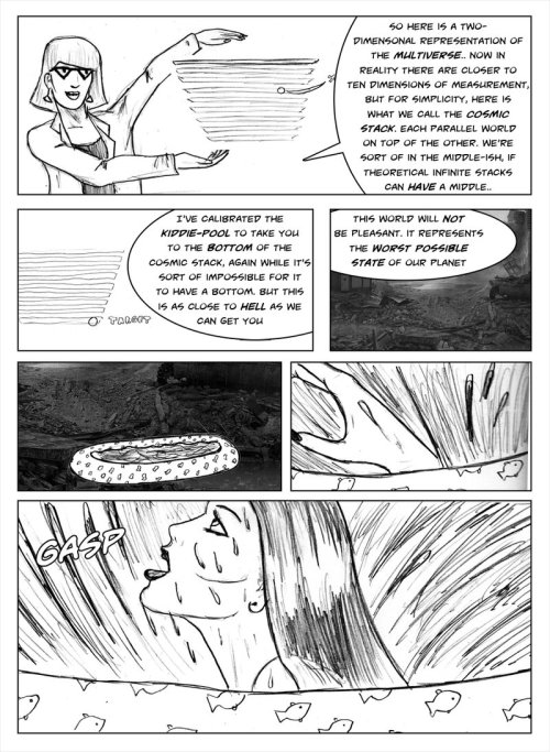 Kate Five vs Symbiote comic Page 211 by cyberkitten01   Madison explains the plan! :DMadison appears courtesy of @cosmicbeholder   