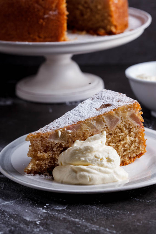 foodffs: Spiced pear butter cake Really nice recipes. Every hour. Show me what you cooked!