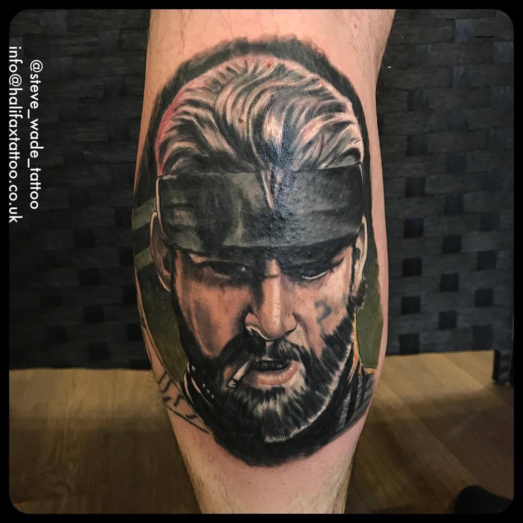 Metal Gear Solid tattoo by Eliot Kohek  Post 31336