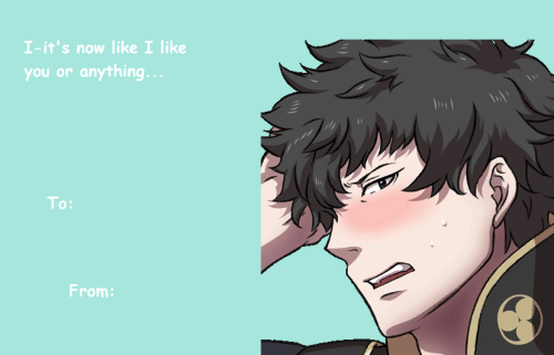 lucariolis: HERE HAVE SOME OBLIGATORY FIRE EMBLEM AWAKENING VALENTINES oh my god I’m so sorry&