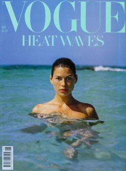 Carré Otis By Herb Ritts For Vogue Uk—July 1989