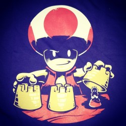 docstar42:New Shirt Came in Today! Cool right!? #Nintendo #Toad #PrincessPeach #Gaymer #Gamer