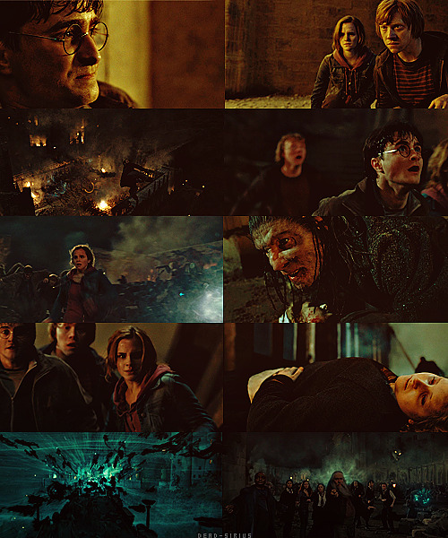 dead-sirius:The Battle of Hogwarts→  May 2nd 1998Broken up into three sections: The Battle, The Mour