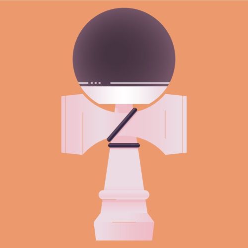 cup+ball totally buying one right now&hellip; • • • #kendama #editorialillustration #vectorart #shap