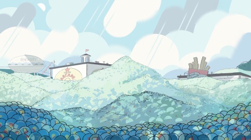 A selection of Backgrounds from the Steven Universe episode: Onion Trade Art Direction: Elle Michalka Design: Steven Sugar, Emily Walus Paint: Jasmin Lai