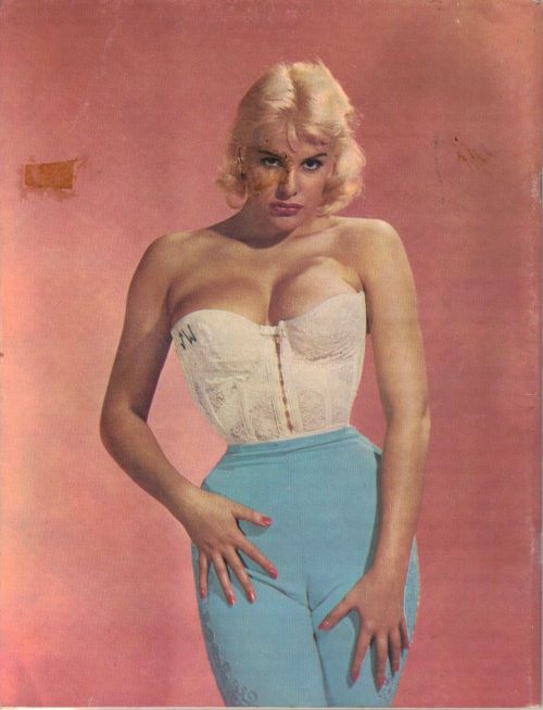 vixensandmonsters: June Wilkinson in Tonight Magazine, 1959