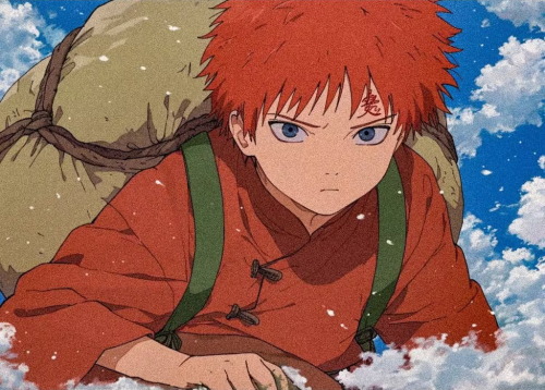 Naruto In Stuido Ghibli Style