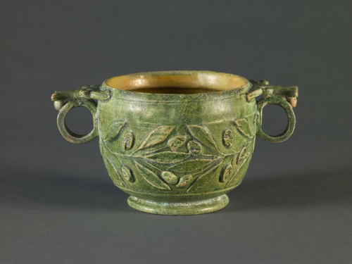 slam-ancient: Two-handled Cup (skyphos), Roman, 1, Saint Louis Art Museum: Ancient Art