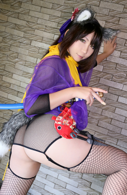 Cute Cosplay Girl Higurashi Rin (Kitsune-Chan) 1-33