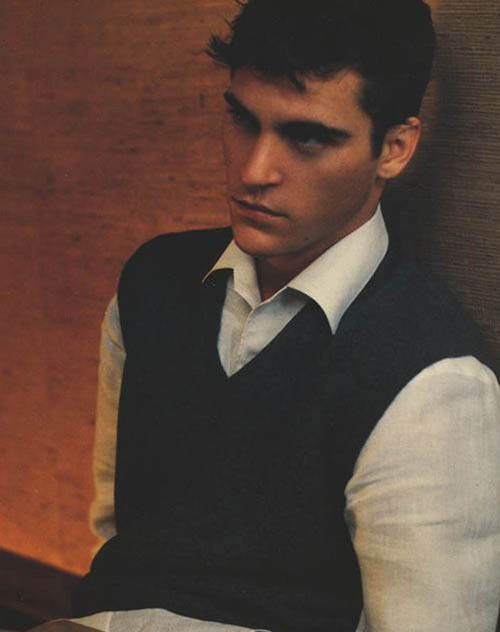 candy-colored goth — Joaquin Phoenix by Glen Luchford for Prada Men...