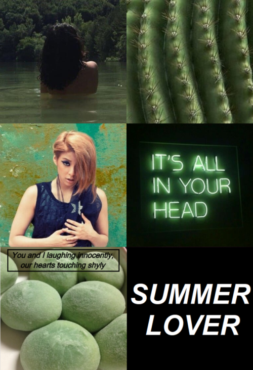 Red Light album aesthetics (10/11): Summer Lover“Listening to the waves ( we fall into summer)Like t