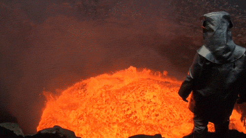 flyngdream:  Sam Cossman - Diving Into an Active Volcano 