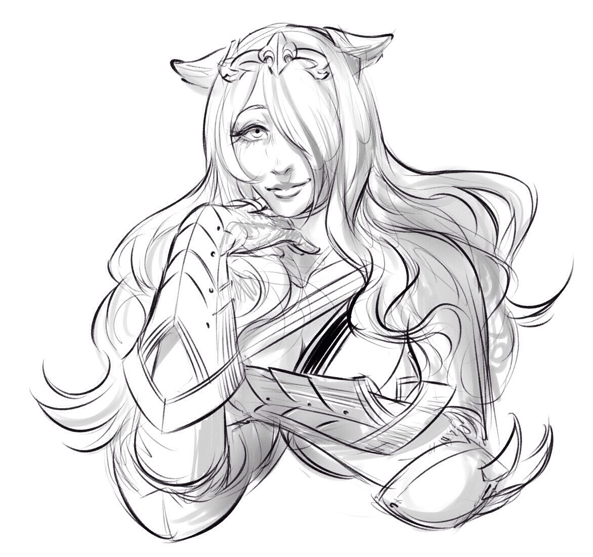 chaora:  Did a quick doodle and ohhh butty~ 