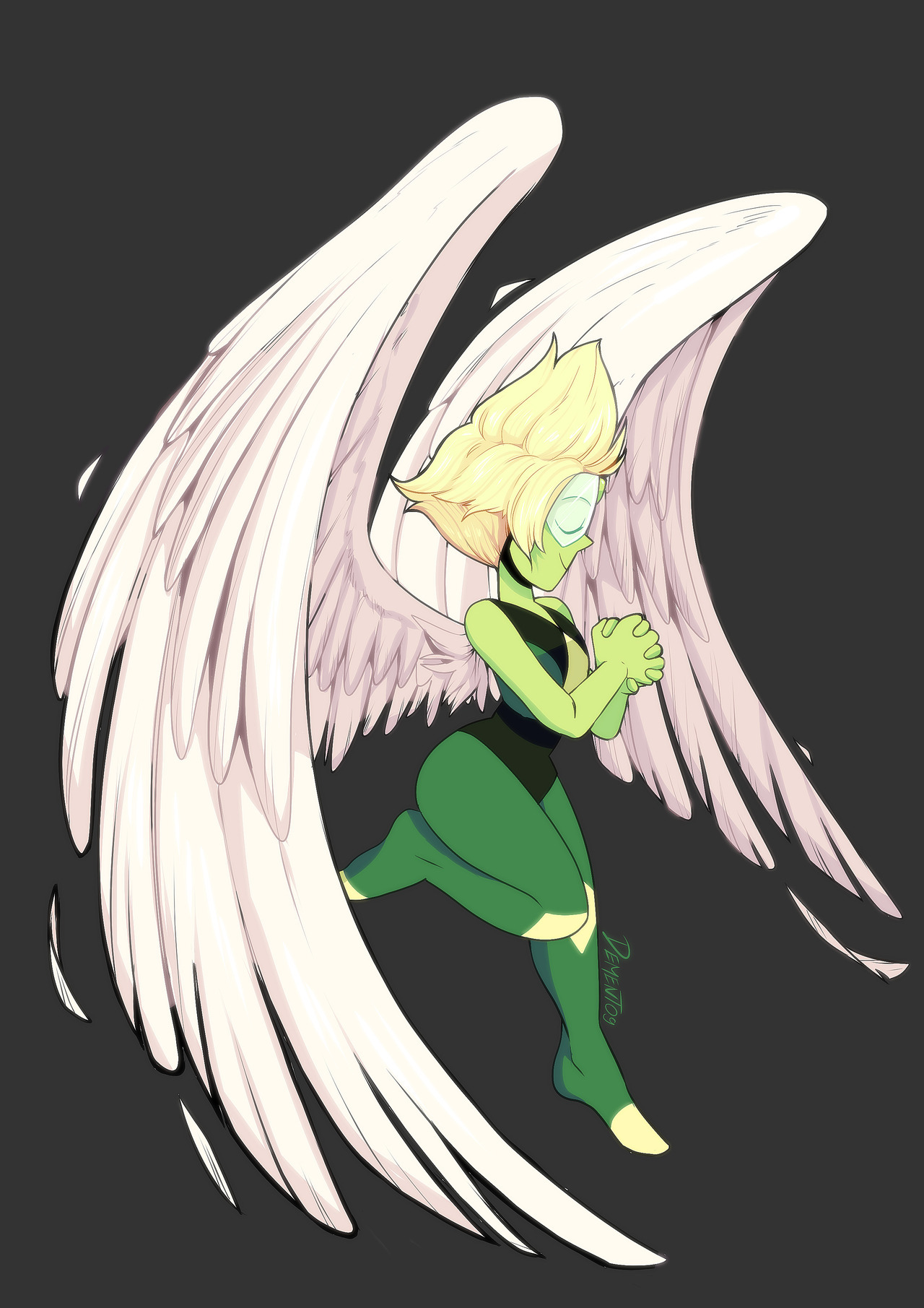 Angelic Peridot commission 
