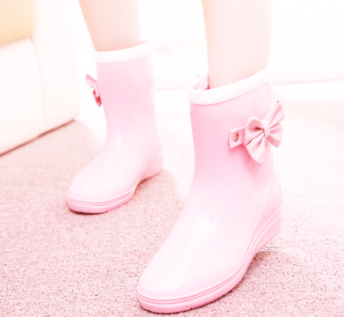 jessabella-hime - Lovely bowknot rain boots 【 ❤ 】Use...