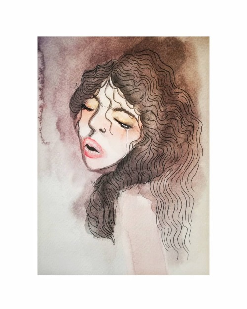 La bruja #watercolor #myart @acidjaz_ #fridakahlo #labruja https://www.instagram.com/p/CQ3qjmtlJ8D/